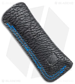 Benchmade Oeser Tengu Flipper Knife White/Black CF (2.8" Damasteel) 601-211 -Knife Sale Shop Benchmade Oeser Tengu Flipper White Black CF Damasteel 601 211 BHQ 118555 jr sheath back