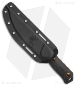 Benchmade Raghorn Hunting Fixed Blade Knife Carbon Fiber (4" Orange) 15600OR -Knife Sale Shop Benchmade Raghorn Hunting Fixed Blade CF Orange BHQ 137229 jr sheath 2 2