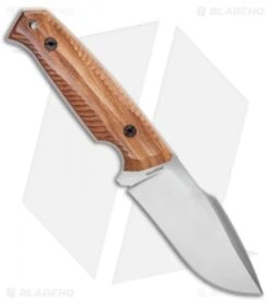 Boker Arbolito Bison Fixed Blade Knife Guayacan Wood (4.25" Satin) 02BA404 -Knife Sale Shop Boker Arbolito Bison Fixed Blade Knife Guayacan Wood 4.25in Satin 02BA404 BHQ 111602 LS Spine 2