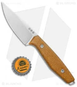 Boker Daily Knives AK1 Fixed Blade Knife Mustard Micarta (3" Satin) 120502 -Knife Sale Shop Boker Daily Knives AK1 DP Fixed Blade Mustard Micarta 120502 BHQ 118369 jr bottlecap