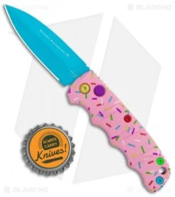 Boker Mini Dessert Warrior Kalashnikov Dagger Automatic Knife (2.5" Blue) Donut 9 Boker Mini Dessert Warrior Kalashnikov Dagger Automatic Knife (2.5" Blue) Donut -Knife Sale Shop Boker Desert Warrior Mini Kalashnikov Dagger Auto Blue Donut BHQ 113886 jr bottlecap