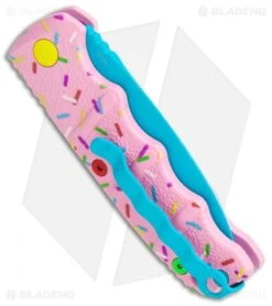 Boker Mini Dessert Warrior Kalashnikov Dagger Automatic Knife (2.5" Blue) Donut 8 Boker Mini Dessert Warrior Kalashnikov Dagger Automatic Knife (2.5" Blue) Donut -Knife Sale Shop Boker Desert Warrior Mini Kalashnikov Dagger Auto Blue Donut BHQ 113886 jr side