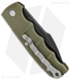 Boker Kalashnikov Harpoon Automatic Knife OD Green (3.25" Smokewash D2) -Knife Sale Shop Boker Kalashnikov Harpoon Auto OD Green Smokewash 01KALS123NSOI BHQ 132735 jr side