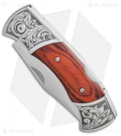 Boker Magnum Turul I Lockback Knife Wood (3" Satin) 01SC353 7 Boker Magnum Turul I Lockback Knife Wood (3" Satin) 01SC353 -Knife Sale Shop Boker Magnum Turul I Lockback Knife Wood 3in Satin 01SC353 BHQ 111803 LS Spine