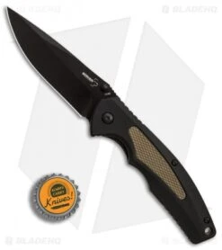 Boker Plus Gemini NGA Spring Assisted Knife Black/Coyote (3.5" Black) 01BO502 9 Boker Plus Gemini NGA Spring Assisted Knife Black/Coyote (3.5" Black) 01BO502 -Knife Sale Shop Boker Plus Gemini NGA Black Coyote black BHQ 80767 er bottlecap