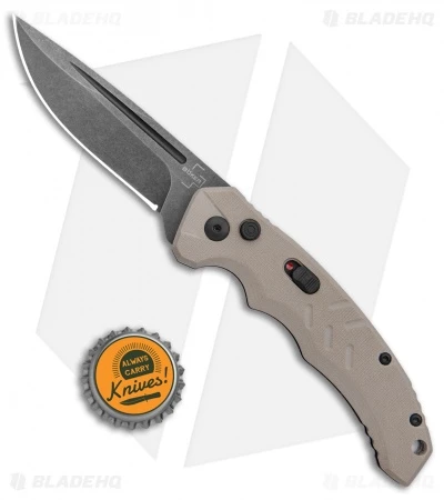 Boker Plus Intention II Automatic Knife Coyote G-10 (3.25" Black SW) 01B0483 6 Boker Plus Intention II Automatic Knife Coyote G-10 (3.25" Black SW) 01B0483 - Image 4
