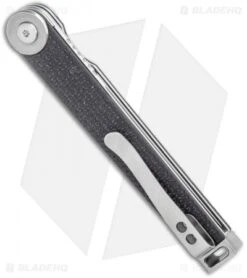 Boker Plus Kaizen Liner Lock Knife Black G-10 (3" Satin) 01BO390 -Knife Sale Shop Boker Plus Kaizen LL Black G 10 Satin 01BO390 BHQ 120652 jr side