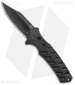 Boker Plus Strike Bowie Automatic Knife Black (3.25" Black )