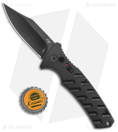 Boker Plus Strike Bowie Automatic Knife Black (3.25" Black ) 6 Boker Plus Strike Bowie Automatic Knife Black (3.25" Black ) - Image 4