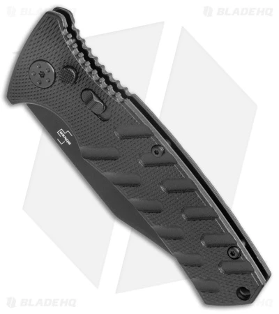 Boker Plus Strike Bowie Automatic Knife Black (3.25" Black ) 4 Boker Plus Strike Bowie Automatic Knife Black (3.25" Black ) - Image 2