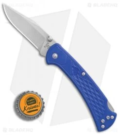 Buck Knives Buck 112 Slim Select Lockback Knife Blue GFN (3" Satin) -Knife Sale Shop Buck 112 Ranger Slim Select Blue GFN Satin BHQ 88730 er bottlecap
