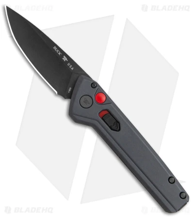 Buck Knives Buck Deploy Automatic Knife Sniper Gray (3" Black) 0838GYS1 3 Buck Knives Buck Deploy Automatic Knife Sniper Gray (3" Black) 0838GYS1