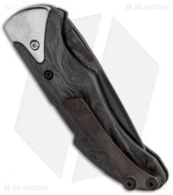 Buck Knives Buck Fluid X1 Legacy Collection L.E. Lockback Knife Marble CF (3" Black) 9 Buck Knives Buck Fluid X1 Legacy Collection L.E. Lockback Knife Marble CF (3" Black) -Knife Sale Shop Buck Fluid X1 LTD 0289CFSLE BHQ 83124 jr side