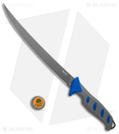 Buck Hookset Long Fresh Fillet Knife Blue/Gray (9" Gray) 0147BLS -Knife Sale Shop Buck Hookset Salt Fillet Gray Blue 9in Gray 0147BLS BHQ 140113 jr bottlecap