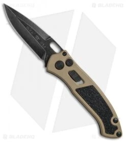 Buck Knives Buck Impact Automatic Knife Coyote Tan (3.125" Black SW) 0898BRS