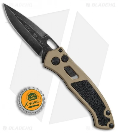 Buck Knives Buck Impact Automatic Knife Coyote Tan (3.125" Black SW) 0898BRS 6 Buck Knives Buck Impact Automatic Knife Coyote Tan (3.125" Black SW) 0898BRS - Image 4