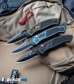 Buck Knives Buck Impact Automatic Knife Armor Black (3.125" Black) 0898BKS1 -Knife Sale Shop Buck Impact Automatic Knife Armor Blue Black 0898BLS1 BHQ 92981 kp vertex bag web