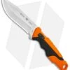 Buck Knives Buck Pursuit Pro Small Fixed Blade Knife Black/Orange (3.75" Satin) -Knife Sale Shop Buck Pursuit Pro Small Guthook BHQ 115700 jr