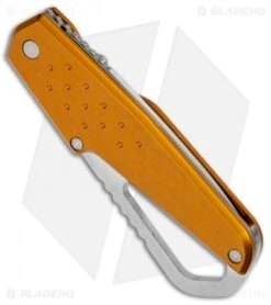 Buck Knives Buck Whittaker Approach Liner Lock Knife Orange (2.625" Satin Serr) -Knife Sale Shop Buck Whittaker Approach LL Orange Serr B752 FGX BHQ 71310 jr side