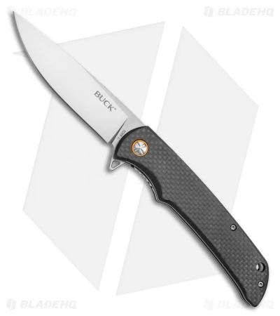 Buck Knives Buck Haxby Liner Lock Knife Carbon Fiber (3.875" Satin) 0259CFS 3 Buck Knives Buck Haxby Liner Lock Knife Carbon Fiber (3.875" Satin) 0259CFS