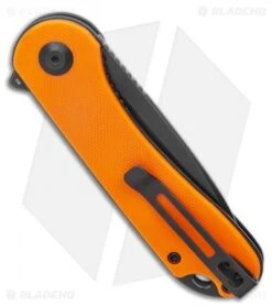 CIVIVI Elementum Liner Lock Knife Orange G-10 (2.9" Black D2) C907Y -Knife Sale Shop CIVIVI Elementum Liner Lock Knife Orange G 10 2.9 Black D2 C907Y BHQ 126378 LS Side