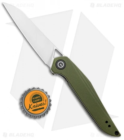 CIVIVI Isham Mckenna Liner Lock Knife Green G-10 (2.875 Satin) C905B 6 CIVIVI Isham Mckenna Liner Lock Knife Green G-10 (2.875 Satin) C905B - Image 4