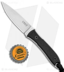 CRKT Carson F4-02N Fixed Blade Neck Knife Black G-10 (2.88" Satin) -Knife Sale Shop CRKT Carson F4 02N Neck Knife Black G 10 Satin CRF402N BHQ 90721 jr bottlecap