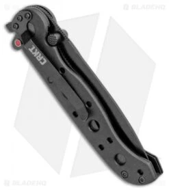 CRKT Carson M16-01KZ Tactical Zytel Folding Spear Point Knife (3" Black) -Knife Sale Shop CRKT Carson M16 01KZ Tactical Zytel SP Black BHQ 8901 jr side