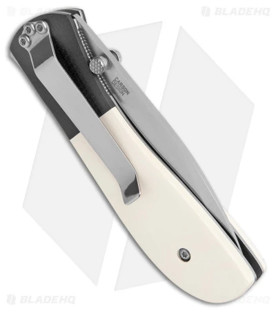 CRKT Carson M4-02M Liner Lock Knife W/ G-10 Bolster (3.25" Satin) 5 CRKT Carson M4-02M Liner Lock Knife W/ G-10 Bolster (3.25" Satin) - Image 3