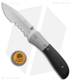 CRKT Carson M4-13 Spring Assisted Knife (3.75" Bead Blast Serr) -Knife Sale Shop CRKT Carson M4 13 SA BB Serr BHQ 1661 jr bottlecap