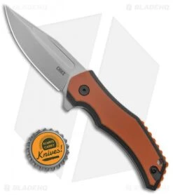 CRKT Fawkes Spring Assisted Knife Brown/Orange G-10 (2.75" Bead Blast) -Knife Sale Shop CRKT Fawkes Dust Layer G 10 LL DP BB BHQ 138957 jr bottlecap
