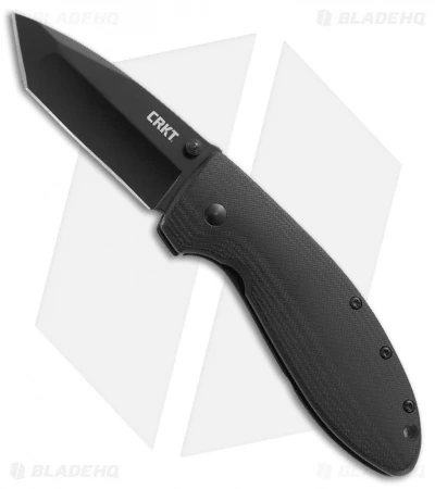 CRKT Krein Gungho Spring Assisted Knife Black G-10 (2.78" Black) 7740 3 CRKT Krein Gungho Spring Assisted Knife Black G-10 (2.78" Black) 7740