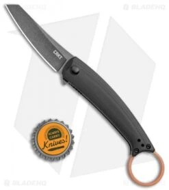 CRKT Ibi Liner Lock Folding Knife Black G-10 (2.75" Black) 7150 -Knife Sale Shop CRKT Ibi LL Black G 10 Black 7150 BHQ 119359 jr bottlecap
