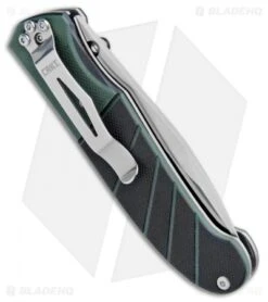 CRKT Ignitor Spring Assisted Knife Black & Green G10 (3.38" Satin) 6850 8 CRKT Ignitor Spring Assisted Knife Black & Green G10 (3.38" Satin) 6850 -Knife Sale Shop CRKT Ignitor SA Black Green G 10 Satin 6850 BHQ 4374 jr side