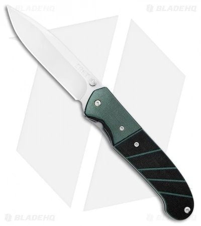 CRKT Ignitor Spring Assisted Knife Black & Green G10 (3.38" Satin) 6850 3 CRKT Ignitor Spring Assisted Knife Black & Green G10 (3.38" Satin) 6850