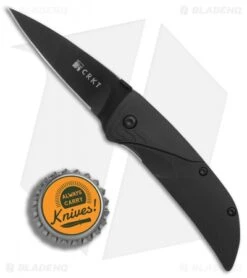 CRKT Koji Hara Ichi Spring Assisted Knife Black (2.5" Black) 1070K -Knife Sale Shop CRKT Koji Hara Ichi black black BHQ 0650 er bottlecap