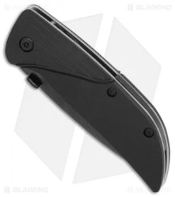 CRKT Koji Hara Ichi Spring Assisted Knife Black (2.5" Black) 1070K -Knife Sale Shop CRKT Koji Hara Ichi black black BHQ 0650 er spine