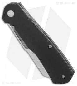 CRKT Radic Spring Assisted Knife Black G-10 (3.3" Satin) 6040 -Knife Sale Shop CRKT Radic Black G10 satin BHQ 76682 er spine