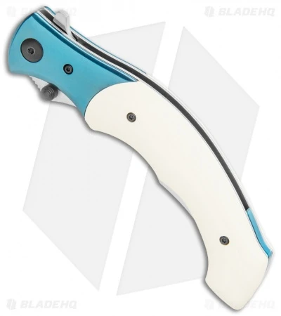 CRKT Ritual Spring Assisted Knife Ivory Micarta (4.5" Satin) 7471 4 CRKT Ritual Spring Assisted Knife Ivory Micarta (4.5" Satin) 7471 - Image 2