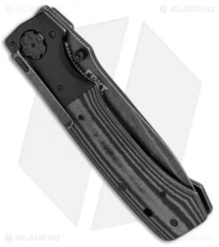 CRKT Ruger Knives All-Cylinders +P Liner Lock Knife G-10 (5" Black SW) R2003K -Knife Sale Shop CRKT Ruger All Cylinders P LL G 10 Black SW R2003K BHQ 52576 jr side