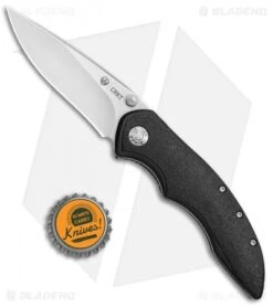 CRKT Ruger Knives High-Brass Spring Assisted Knife Black (3.19" Satin) R2601 -Knife Sale Shop CRKT Ruger High Brass SA Black Satin R2601 BHQ 76850 jr bottlecap