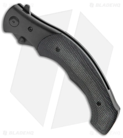 CRKT Ritual Spring Assisted Knife Black Micarta (4.37" Black 14C28N) 7471K 4 CRKT Ritual Spring Assisted Knife Black Micarta (4.37" Black 14C28N) 7471K - Image 2