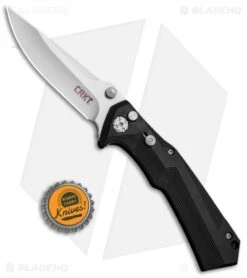CRKT Tighe Tac Two Clip Point Automatic Knife GRN (3.38" Satin) 5230-Conv -Knife Sale Shop CRKT Tighe Tac Two Clip GRN CONV CRKT 5230 BHQ 71815 jr bottlecap