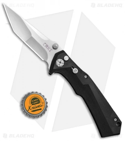 CRKT Tighe Tac Two Tanto Automatic Knife GRN (3.25" Satin) 5235-Conv 6 CRKT Tighe Tac Two Tanto Automatic Knife GRN (3.25" Satin) 5235-Conv - Image 4
