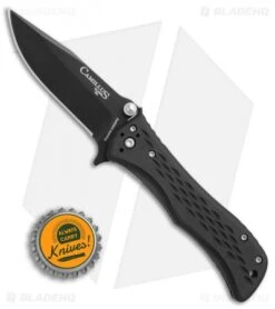 Camillus Blaze Spring Assisted Knife Black Zytel (3" Black) 715 -Knife Sale Shop Camillus Blaze black zytel black 715 BHQ 67845 er size