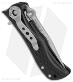 Camillus Blaze Spring Assisted Knife Black Zytel (2.5" Satin) 670 -Knife Sale Shop Camillus Blaze black zytel satin BHQ 74893 er side