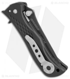 Camillus Fire Blade Tanto Spring Assisted Knife Black Zytel (2.8" Black) 716 -Knife Sale Shop Camillus Fire Blade black zytel black 716 BHQ 67847 er side