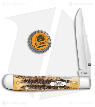 Case Kickstart TrapperLock Assisted Knife BoneStag (6.5154AC SS) 4 Case Kickstart TrapperLock Assisted Knife BoneStag (6.5154AC SS) - Image 2