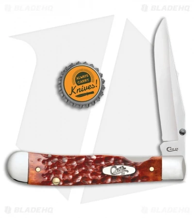 Case Kickstart TrapperLock Assisted Knife Chestnut Bone (6154AC CV) 4 Case Kickstart TrapperLock Assisted Knife Chestnut Bone (6154AC CV) - Image 2