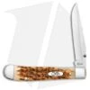 Case Kickstart TrapperLock Assisted Knife Amber Bone Peach Seed Jig (6154AC CV) -Knife Sale Shop Case Cutlery Kickstart TrapperLock Peach Seed Jig 30090 BHQ 94953 ns